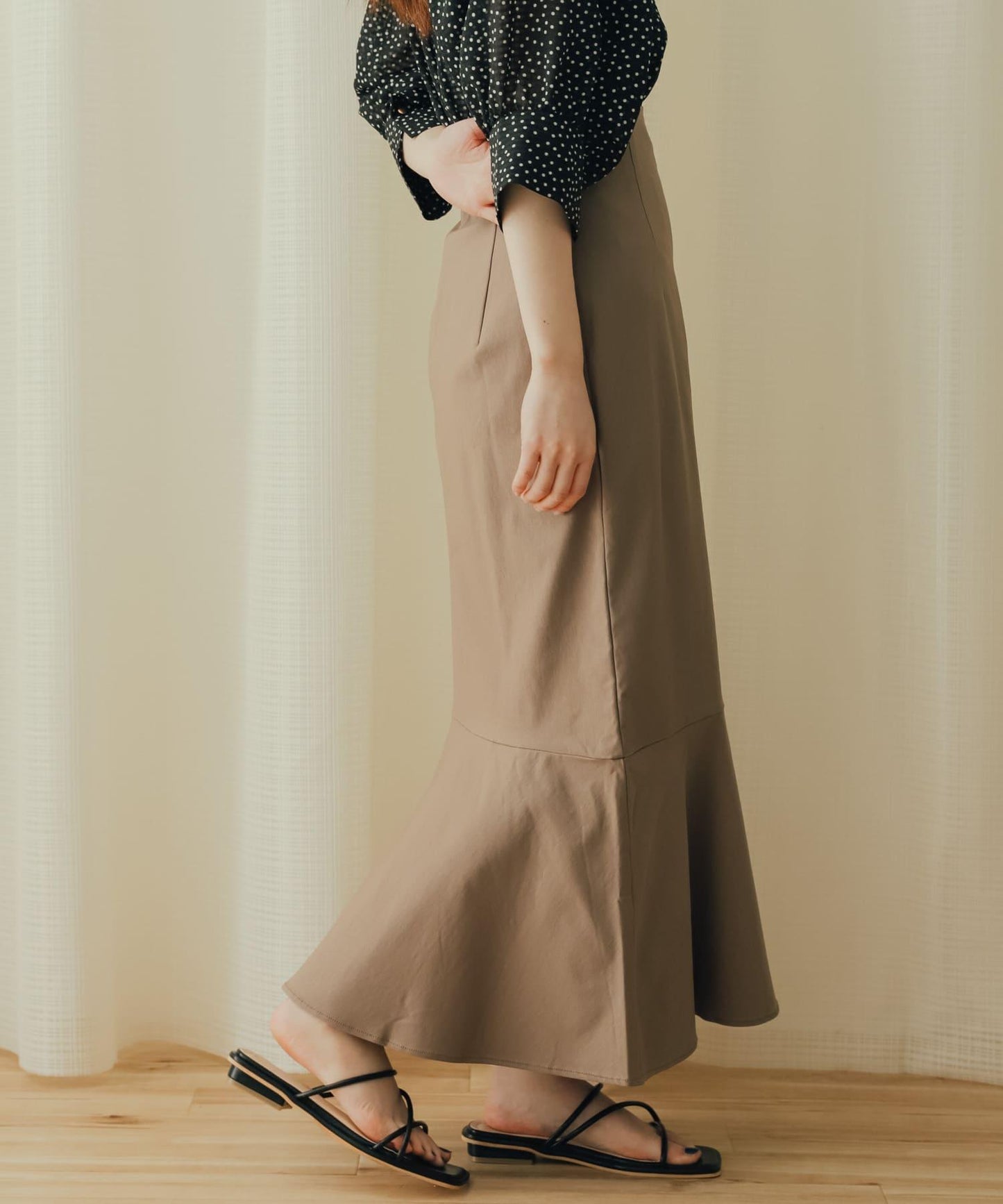 高彈力高腰美人魚裙