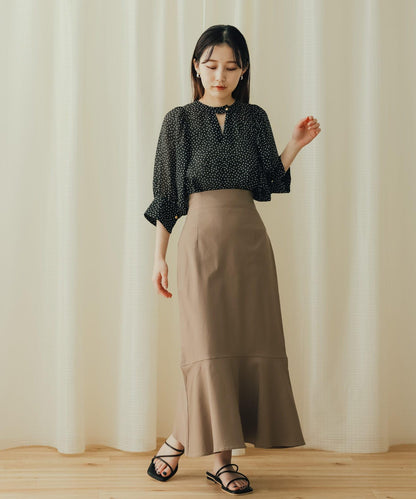 高彈力高腰美人魚裙