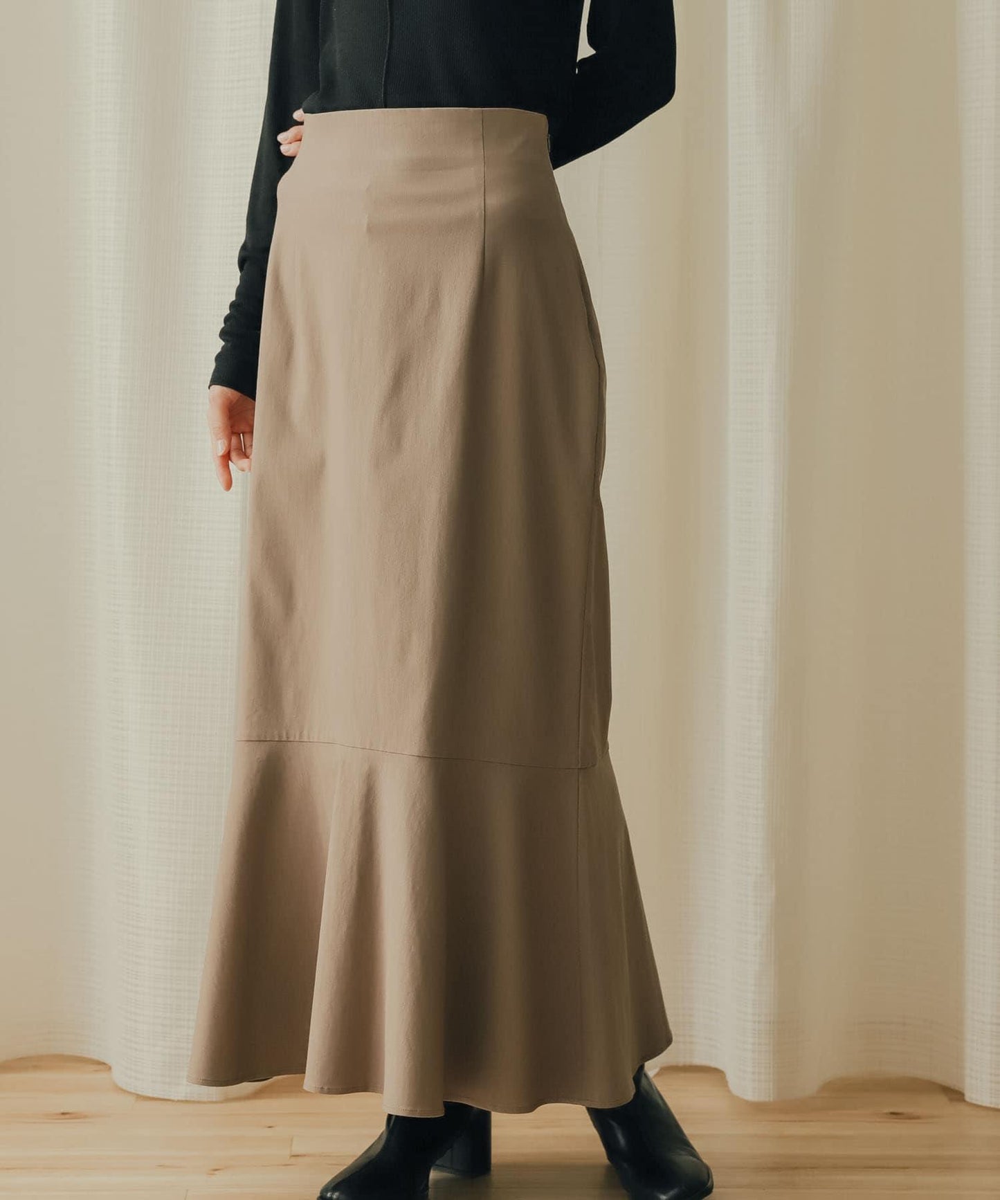 高彈力高腰美人魚裙