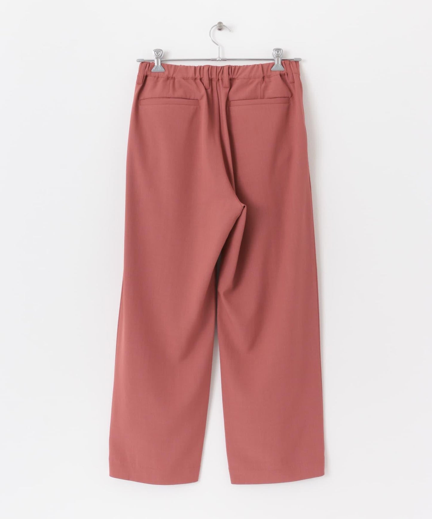 可搭配套裝 易打理雙褶寬鬆西裝褲