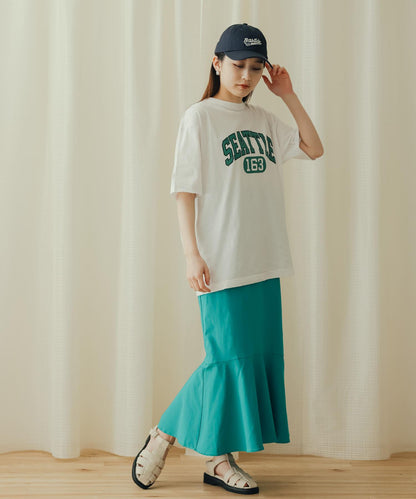 高彈力高腰美人魚裙