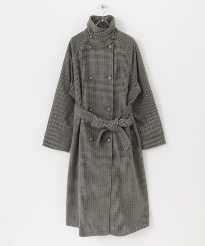 羊毛感2WAY單排扣長款大衣