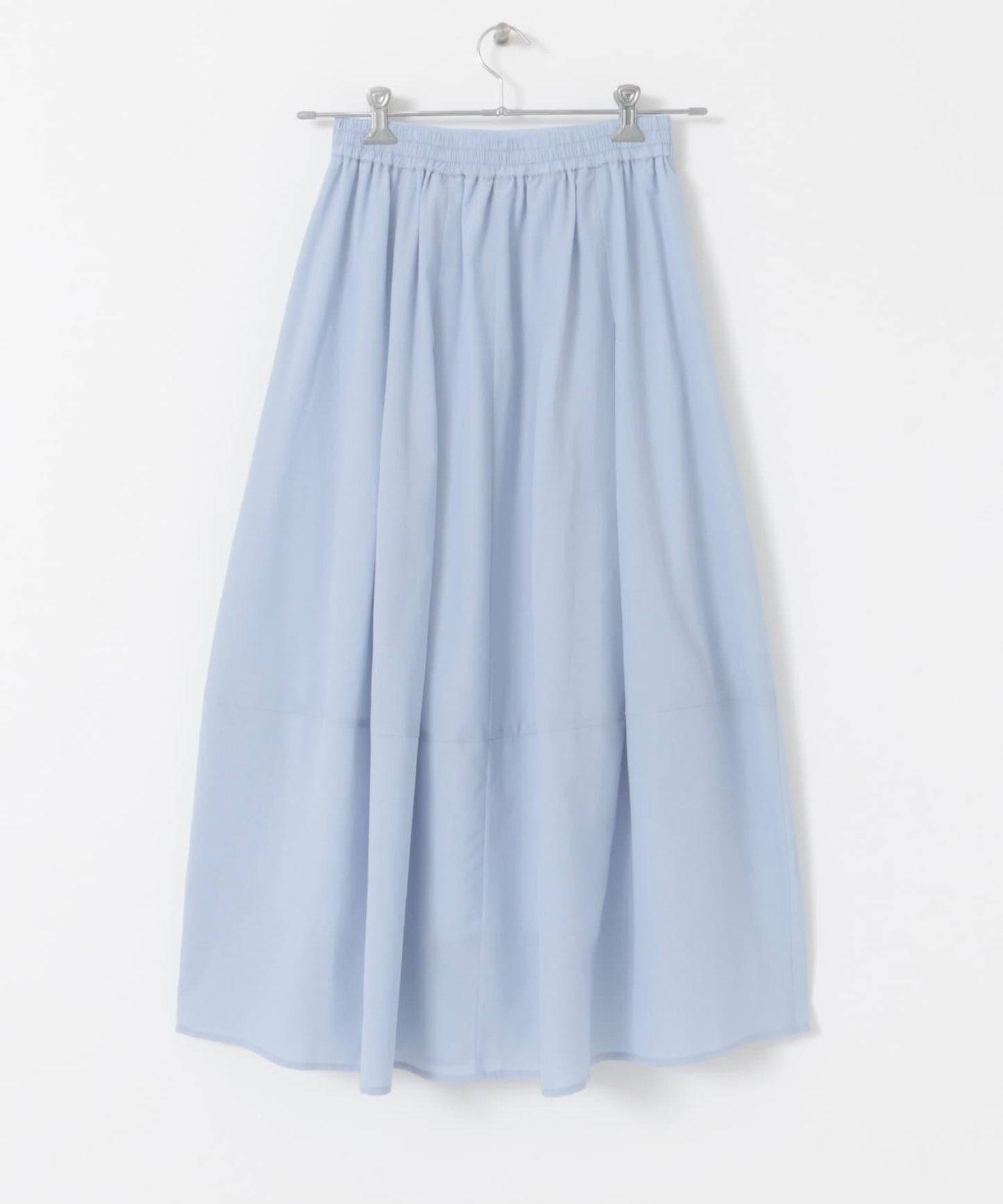 褶皺蓬鬆繭型半身裙