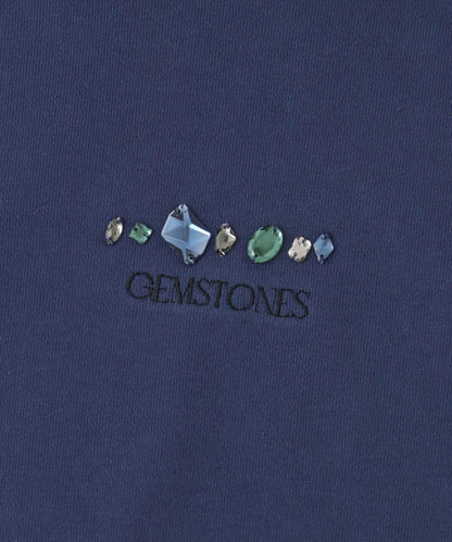 寶石色短款連帽衛衣