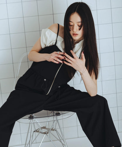 防潑水防紫外線收腰連體褲