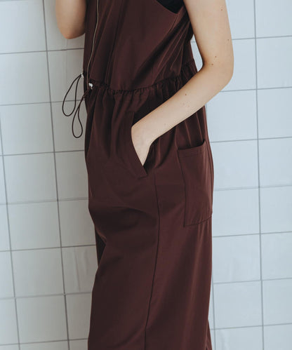 防潑水防紫外線收腰連體褲