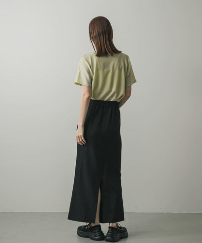 圓領亮絲短袖T恤