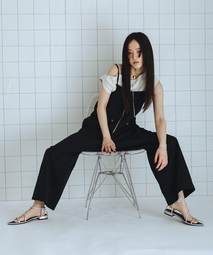 防潑水防紫外線收腰連體褲