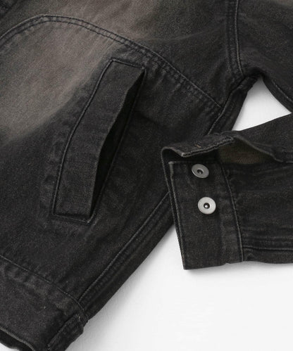 中性款 可搭配套裝 復古風牛仔夾克