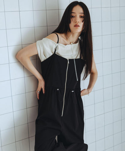 防潑水防紫外線收腰連體褲