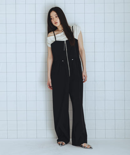 防潑水防紫外線收腰連體褲