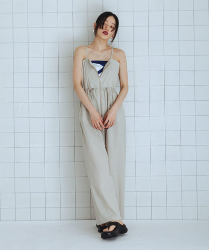 防潑水防紫外線收腰連體褲