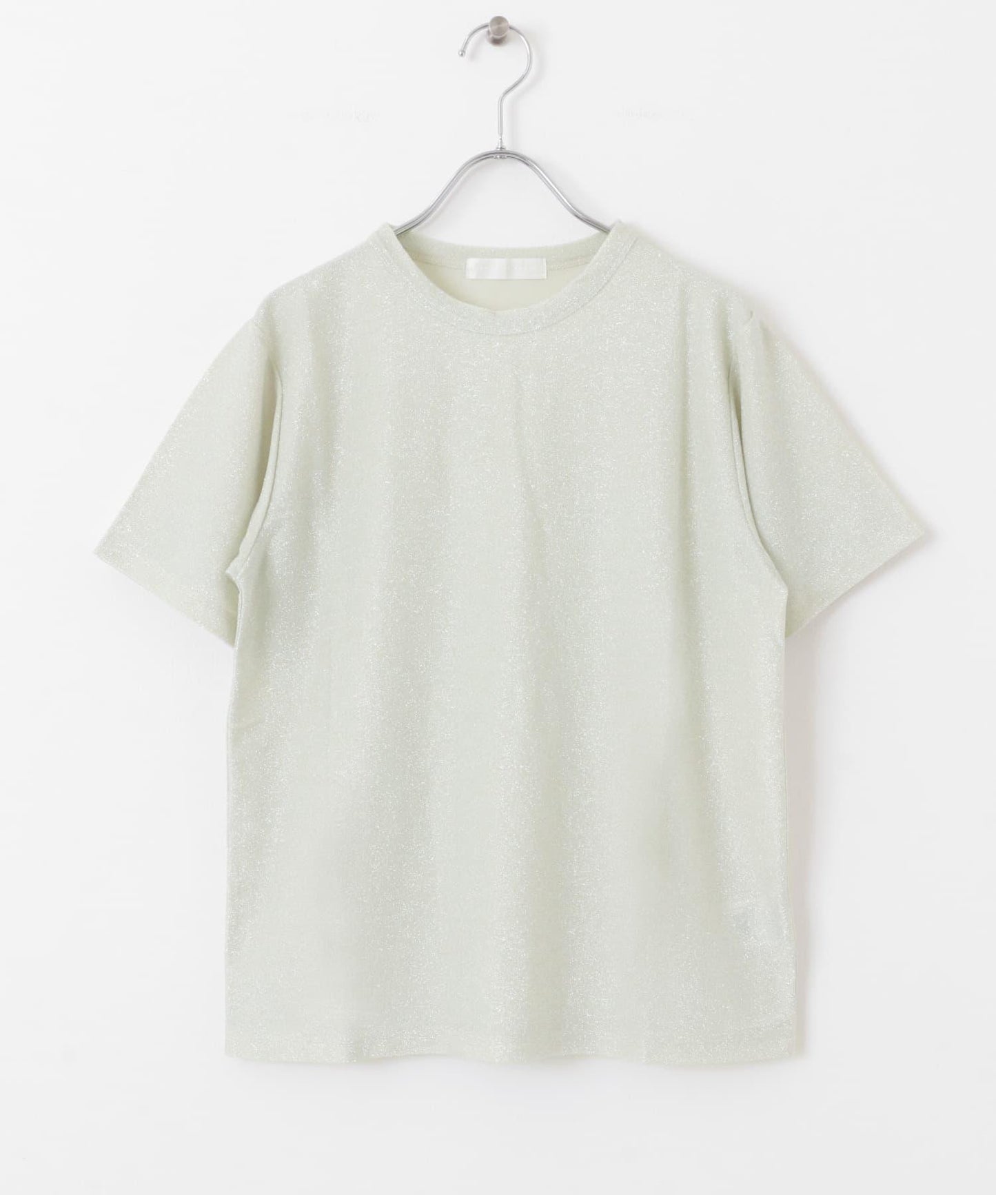 圓領亮絲短袖T恤