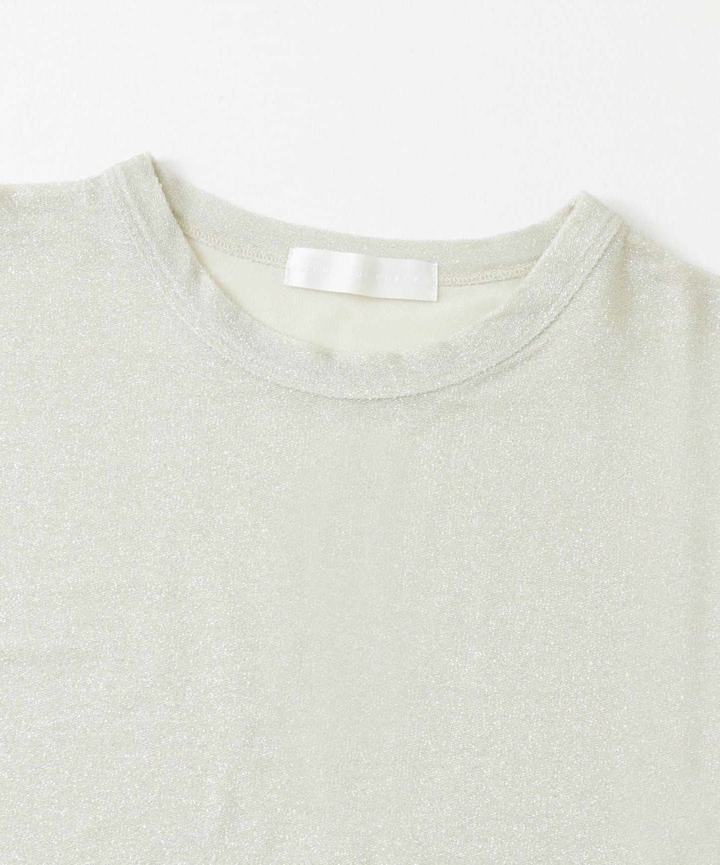 圓領亮絲短袖T恤