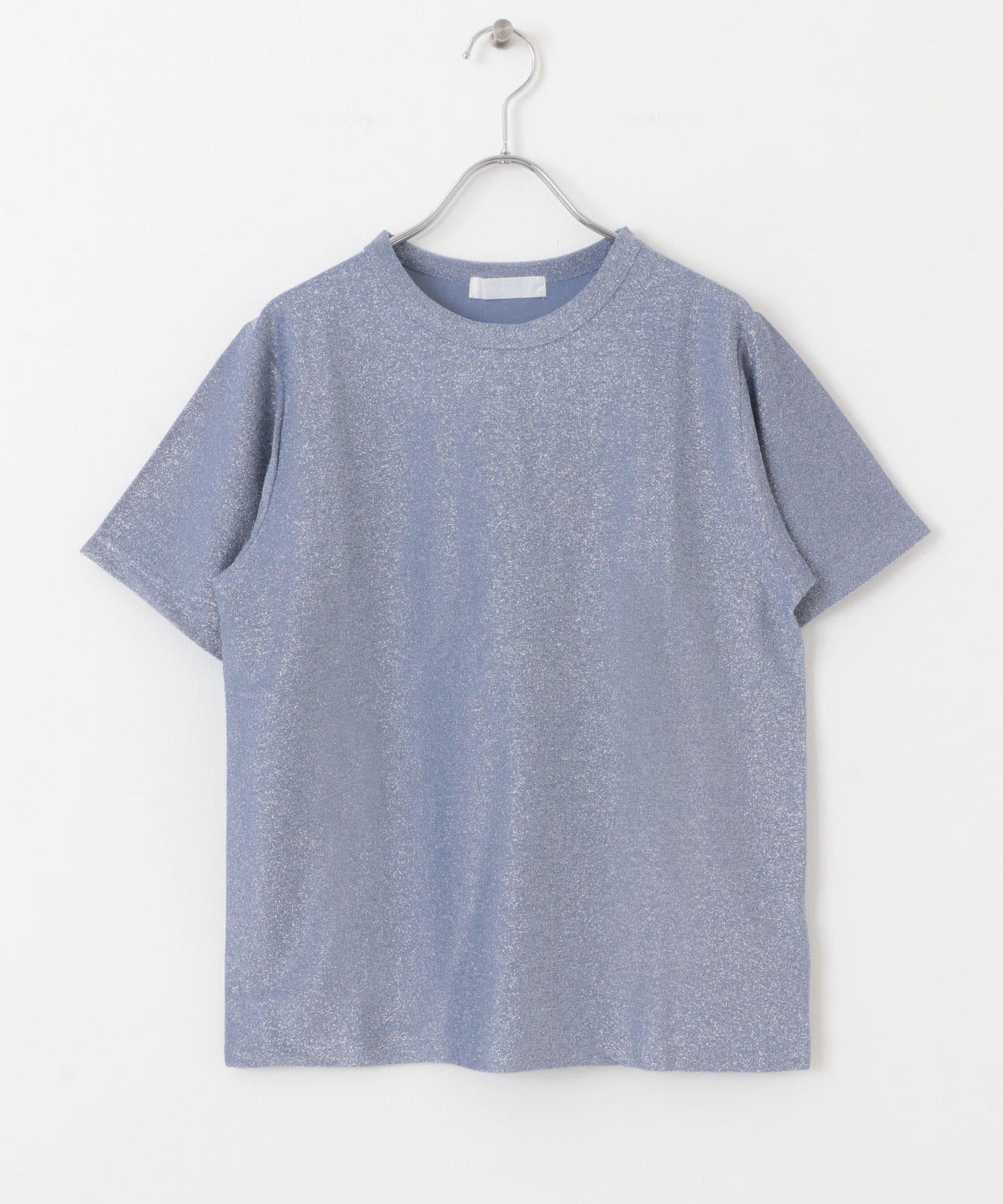 圓領亮絲短袖T恤