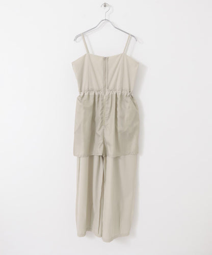 防潑水防紫外線收腰連體褲