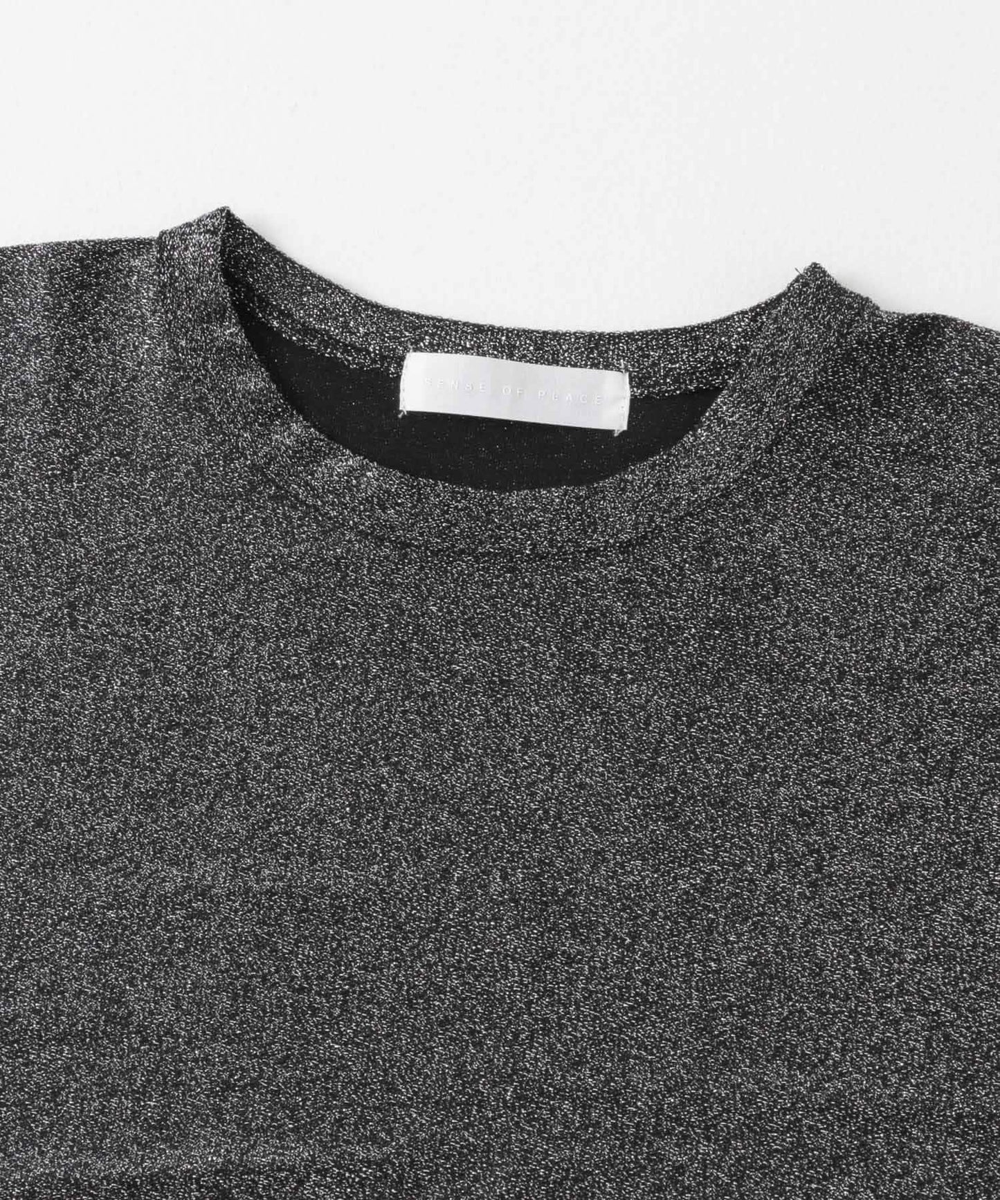 圓領亮絲短袖T恤