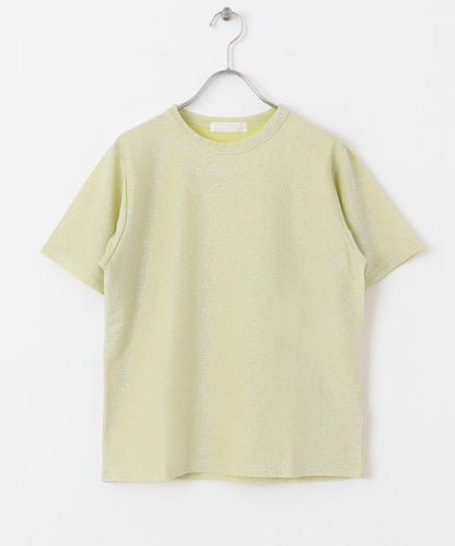 圓領亮絲短袖T恤