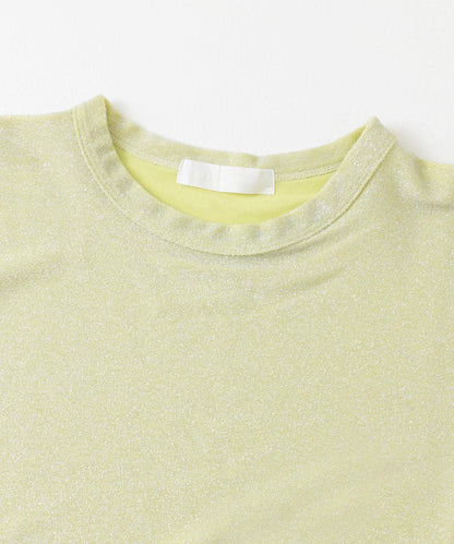 圓領亮絲短袖T恤