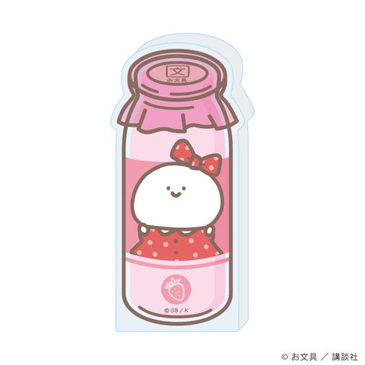 《文具醬》_收藏瓶10/文具先生 草莓牛奶款（新繪插畫）