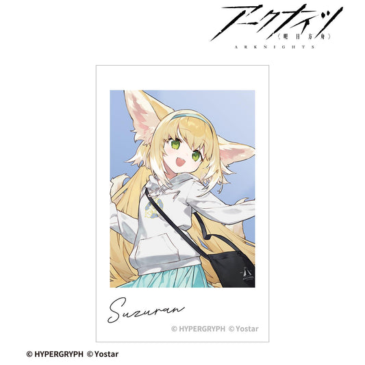 《明日方舟》鈴蘭 購物ver. 拍立得風格插畫卡