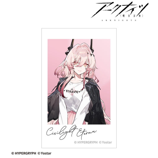 《明日方舟》_希維萊特·永恆 購物ver. 拍立得風格插畫卡
