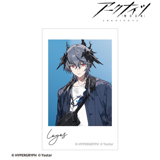 《明日方舟》_羅格斯 購物ver. 拍立得風格插畫卡