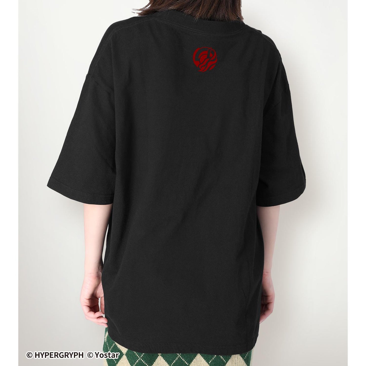 《明日方舟》_(尺寸/XL)_伊芙利特 購物款 寬鬆版型男女同款T恤