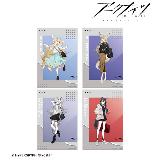 《明日方舟》_購物ver. 明信片4枚套裝 ver.B