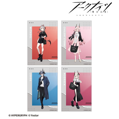 《明日方舟》_購物ver. 明信片4枚套裝 ver.A
