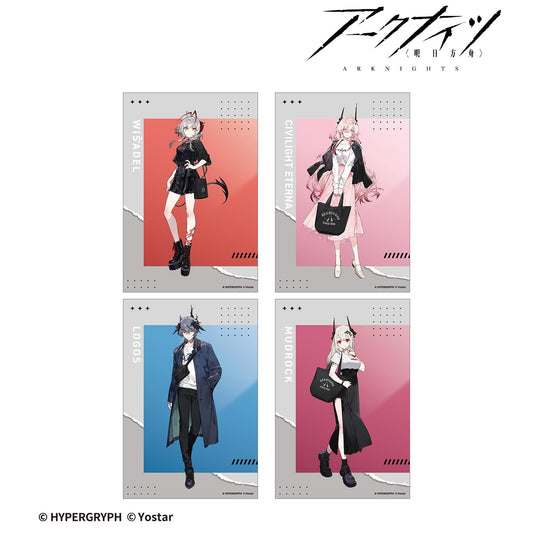 《明日方舟》_購物ver. 明信片4枚套裝 ver.A