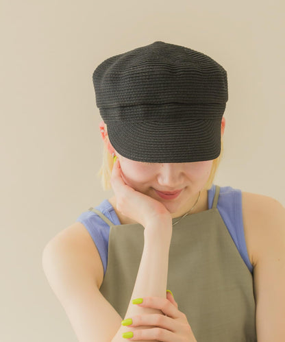 可水洗紙感報童帽
