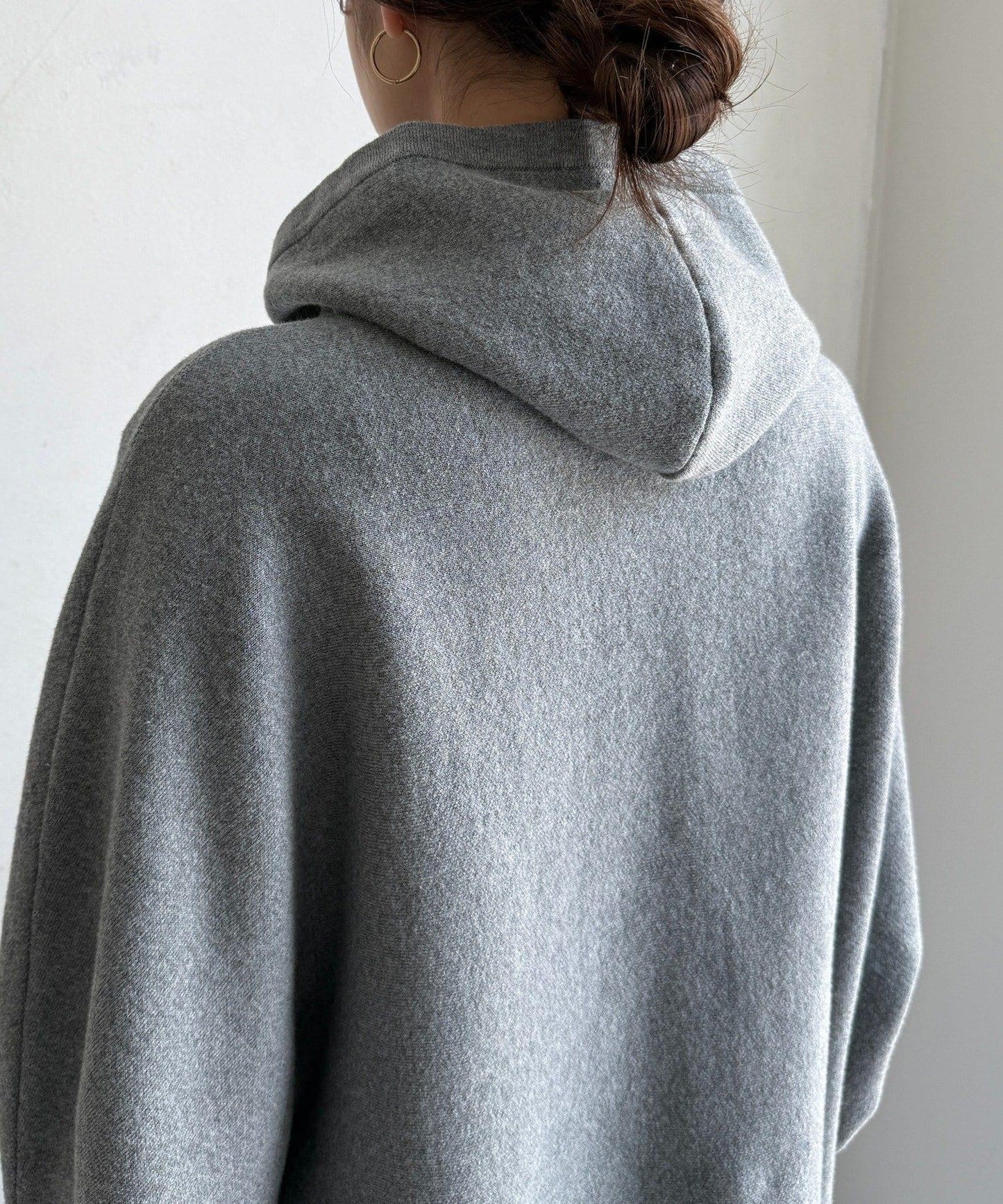 連帽斗篷針織衫