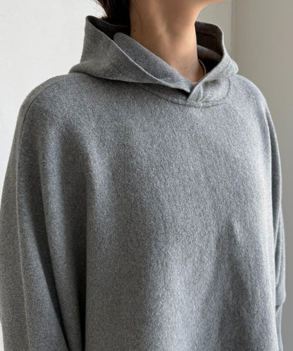 連帽斗篷針織衫