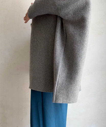 連帽斗篷針織衫