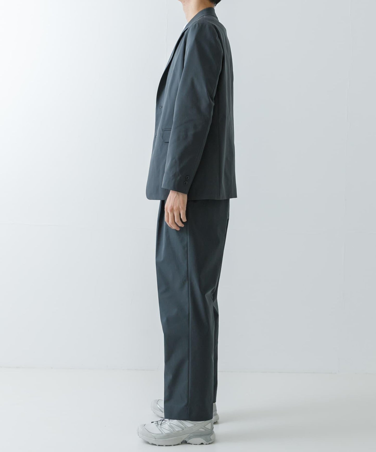 「套裝可搭配」「可機洗」CLEAN DYE斜紋夾克