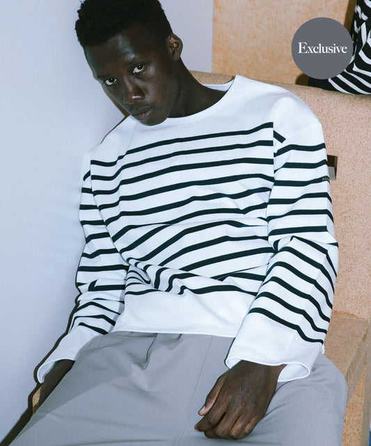 「聯名」Le minor × REVERBERATE × UR 條紋水手衫