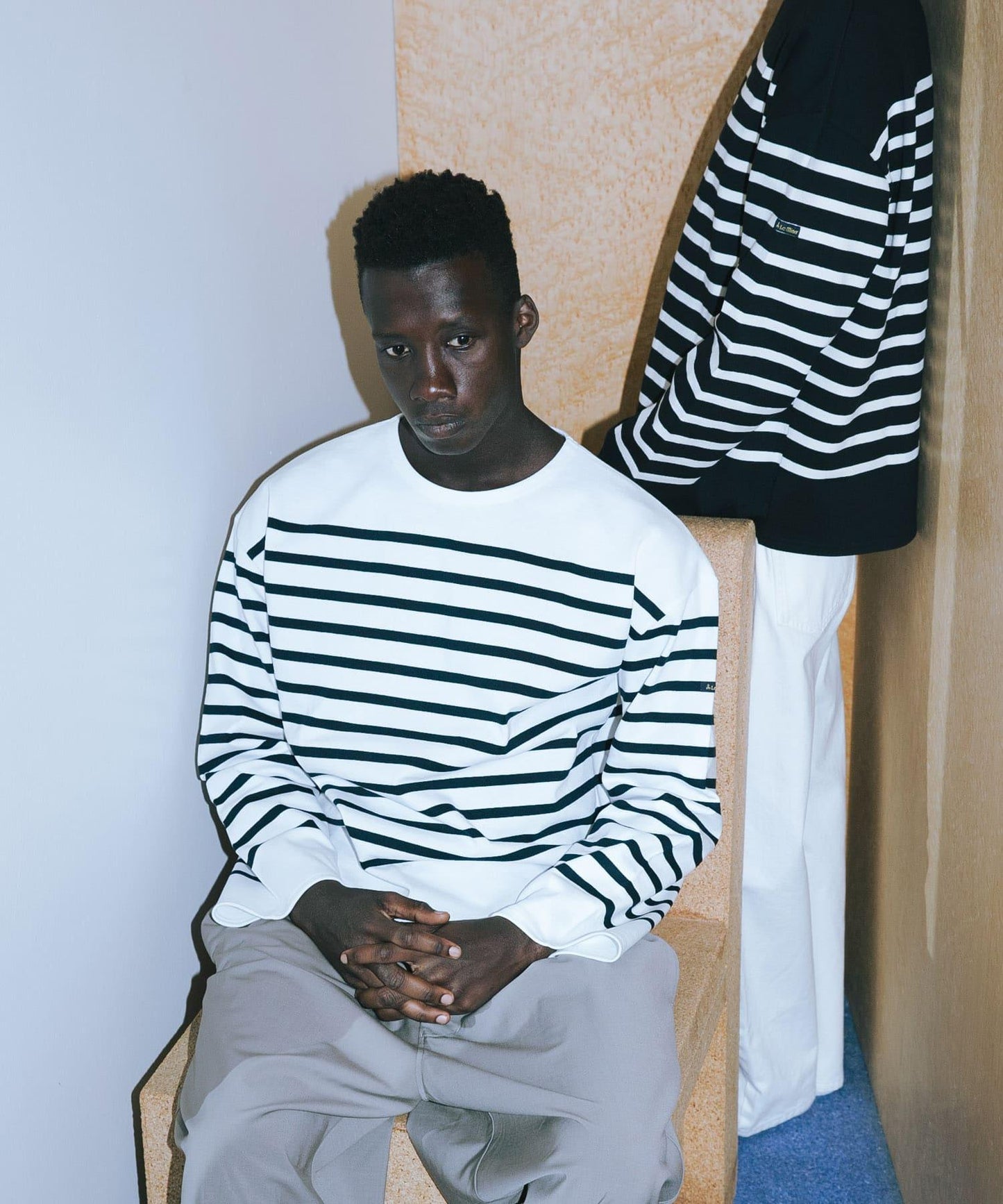 「聯名」Le minor × REVERBERATE × UR 條紋水手衫