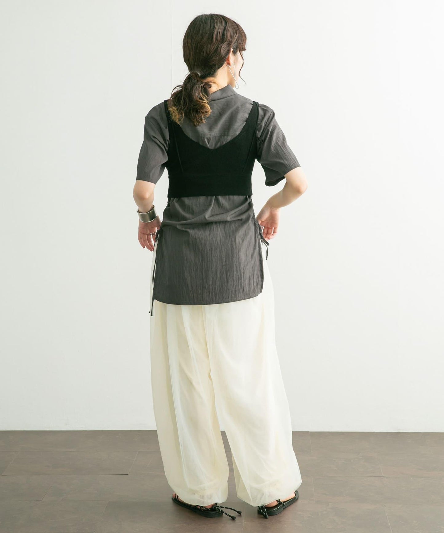 層疊風格針織背心