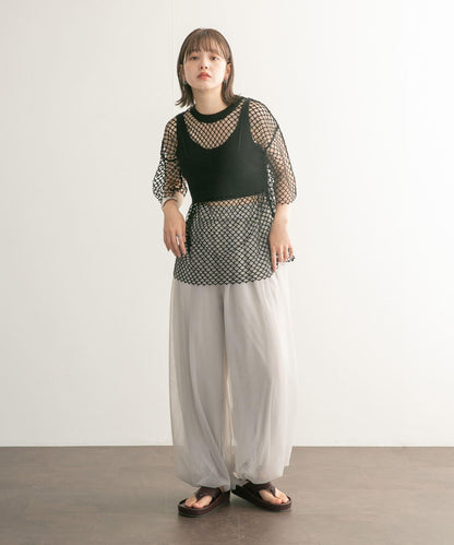 層疊風格針織背心