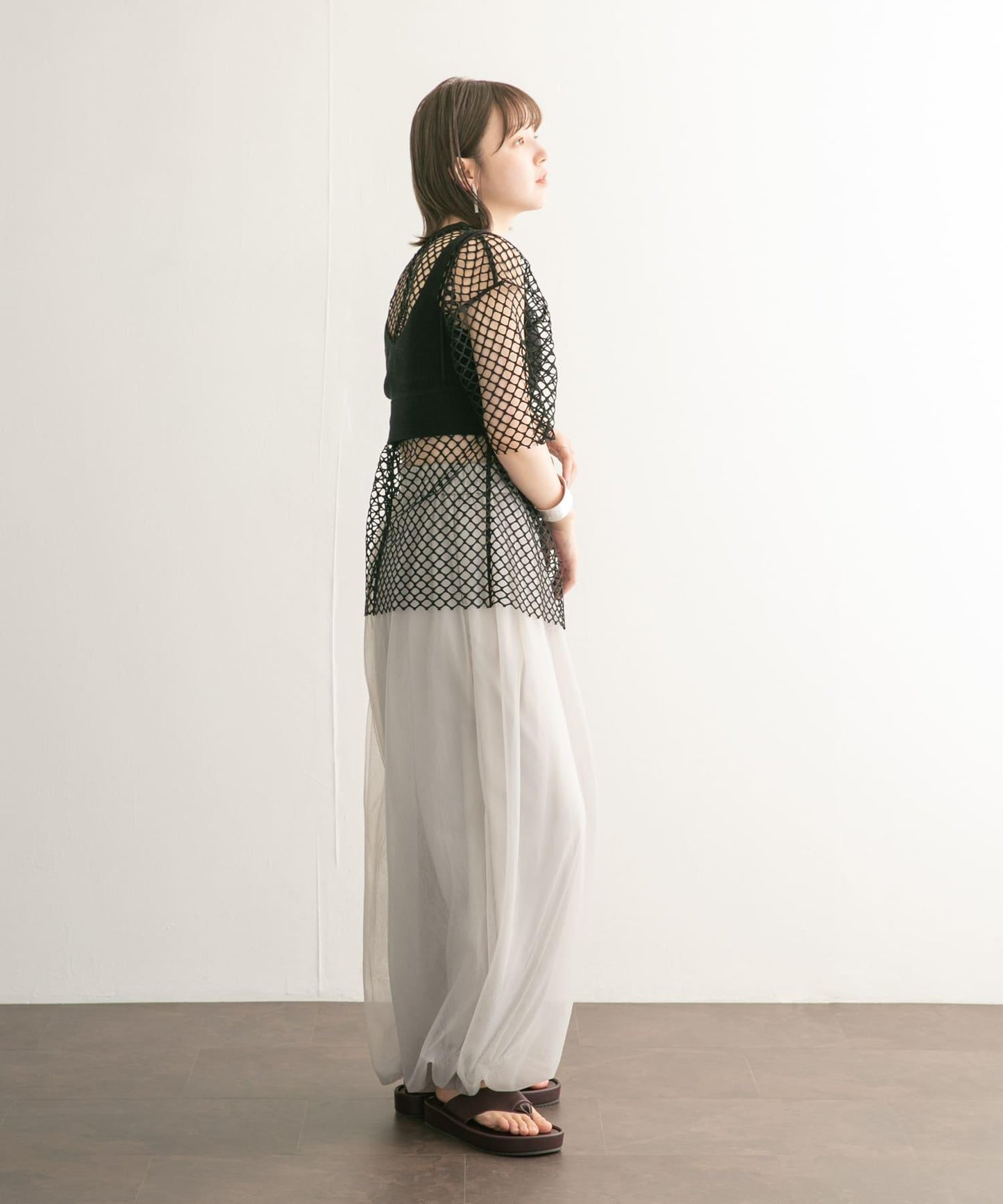 層疊風格針織背心