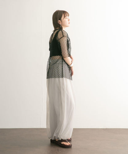 層疊風格針織背心