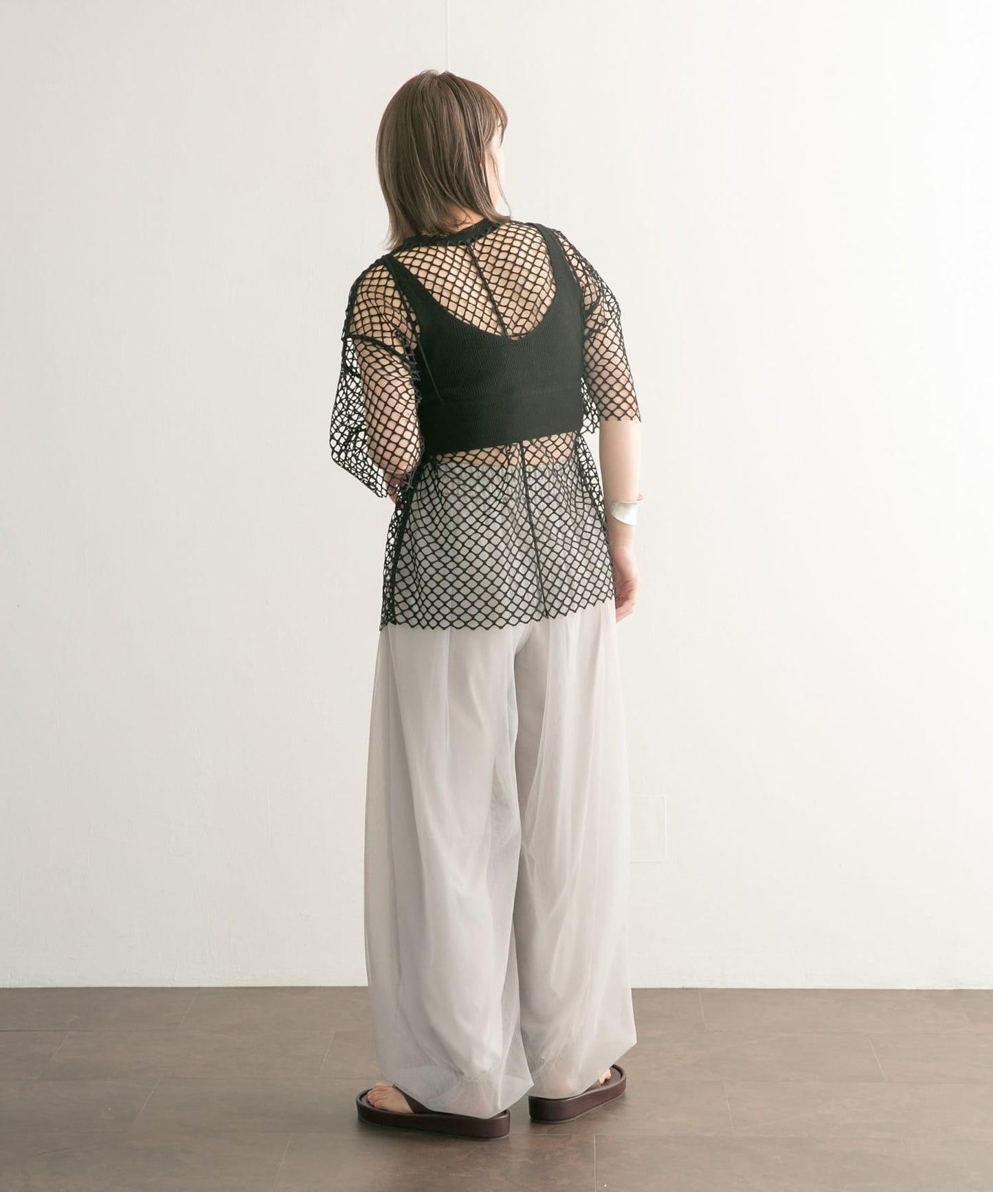 層疊風格針織背心