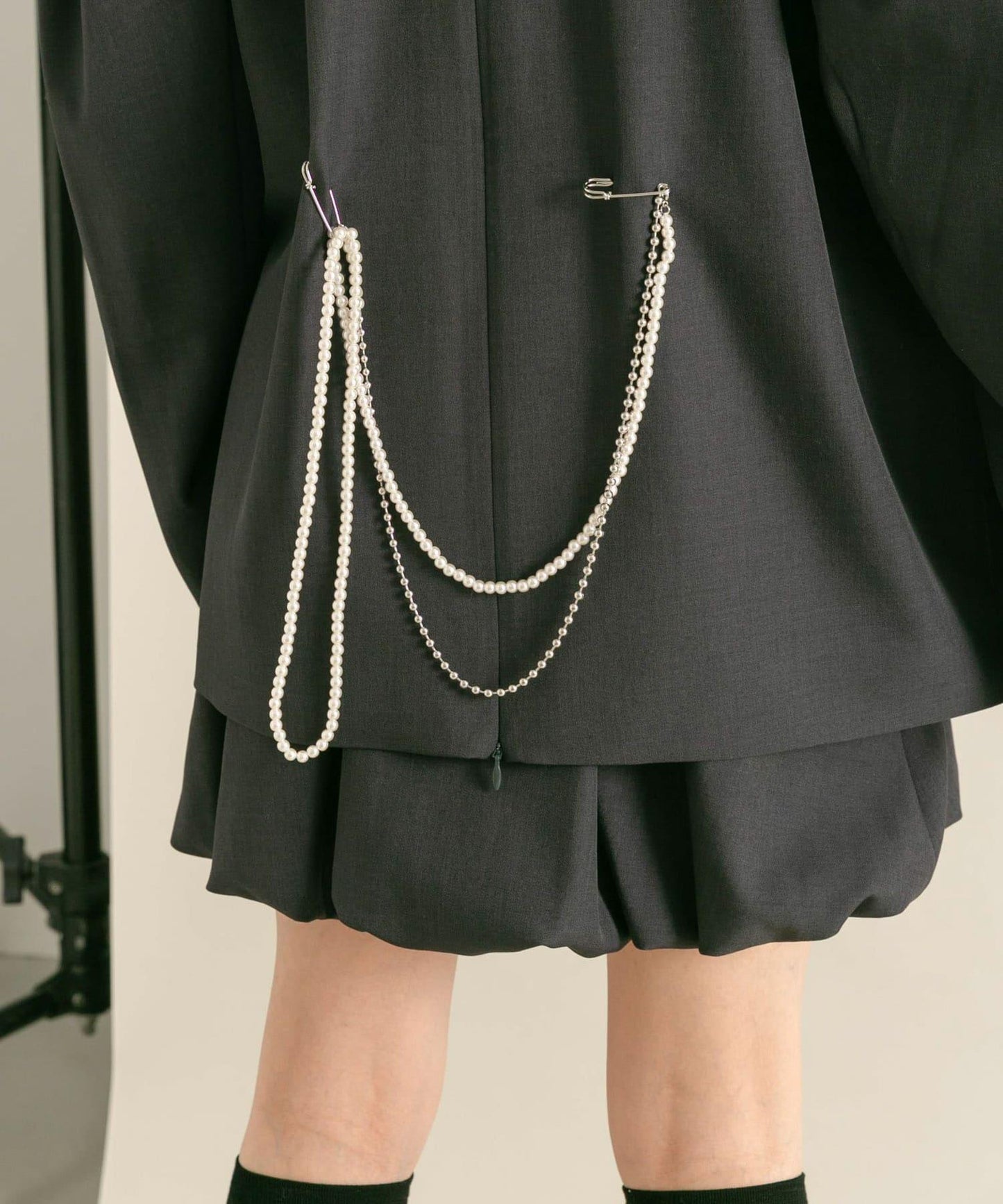 帶別針長款項鍊