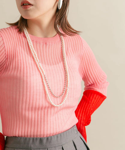 帶別針長款項鍊