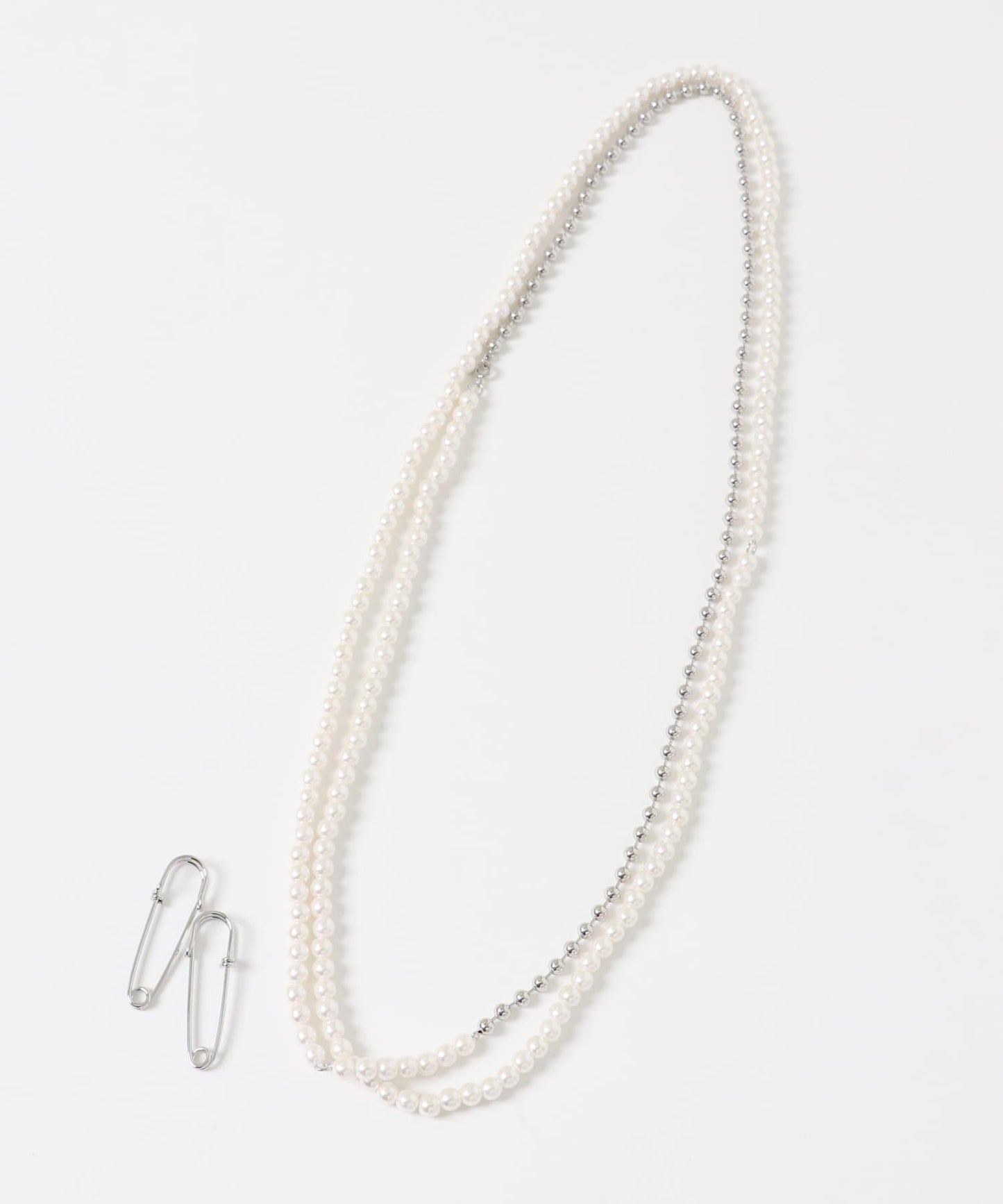 帶別針長款項鍊