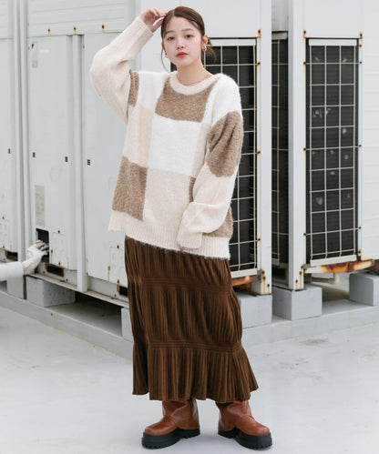 百褶吊帶連衣裙