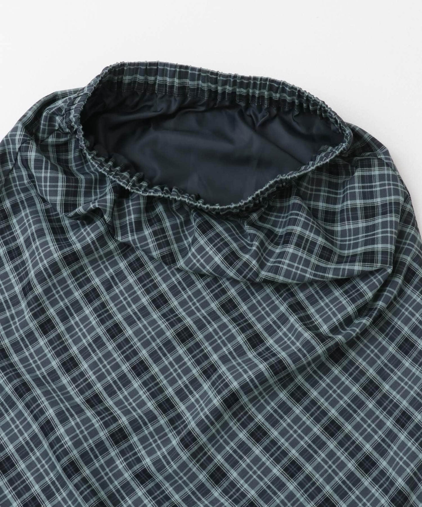 格紋窄身半身裙（帶內襯）