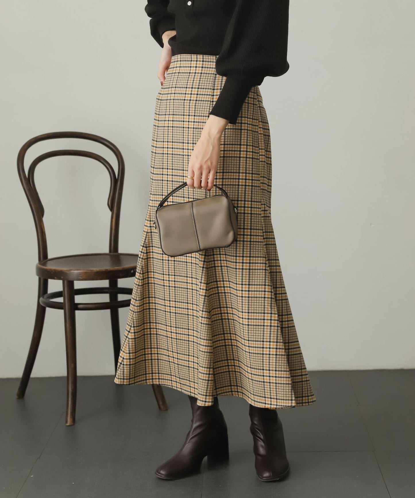 仿羊毛美人魚裙