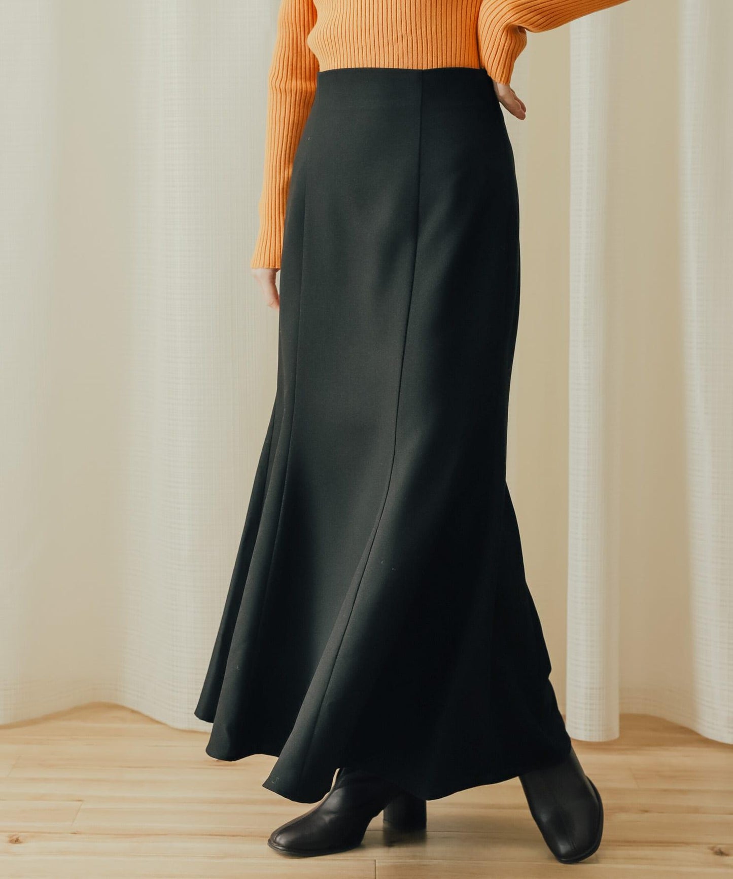 仿羊毛美人魚裙